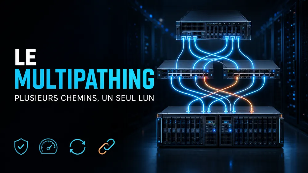 Le multipathing, ou comment un hôte parle à une baie par plusieurs chemins à la fois