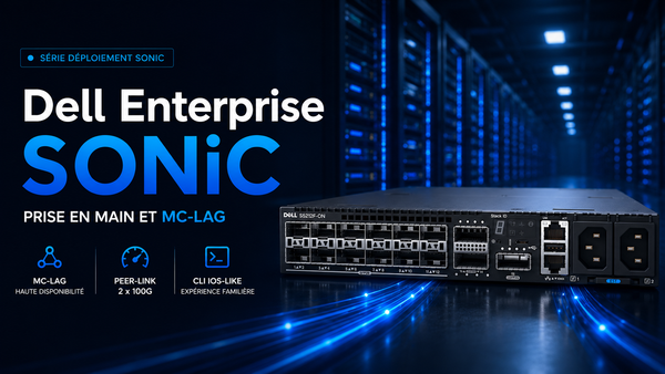 Dell Enterprise SONiC : prise en main et MC-LAG